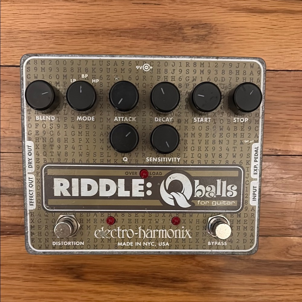 Electro-Harmonix Riddle: Qballs Guitar Pedal